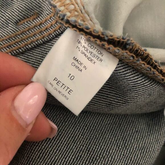 NY&Co Bootcut Low Rise Curvy Blue Jeans Size 10P - Picture 5 of 5